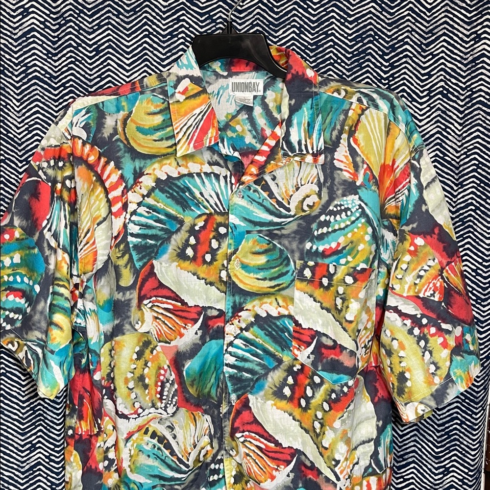 UNIONBAY Multicolor Abstract Print Shirt